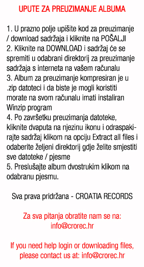 Upute za preuzimanje albuma